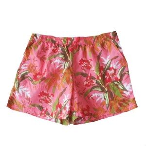 COLUMBIA New Tropical Pink Nylon Shorts 5” Length Size Small & Large Available